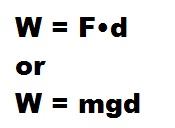 work equation